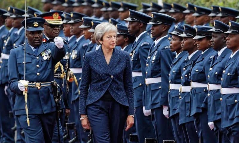 Britain’s May in Kenya to Boost Economic Ties Amid Brexit