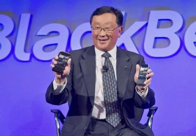 BlackBerry shares soar