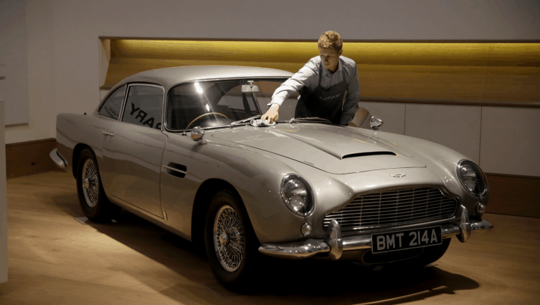 Maker of James Bond’s favorite sports car eyes stock market