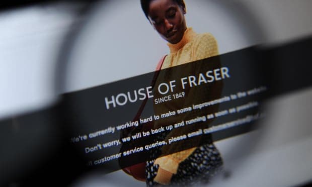 ‘New’ House of Fraser brings new problems for customers
