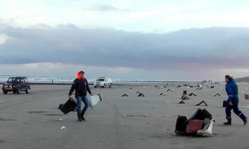 Firm Pledges to Find Shipping Containers Lost in North Sea