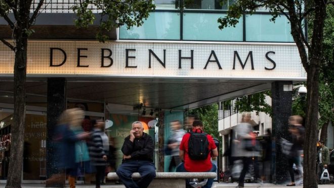 Debenhams secures cash injection as it battles for survival