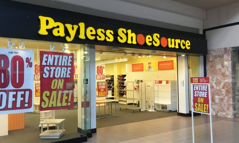 Payless is closing all its 2,100 US stores