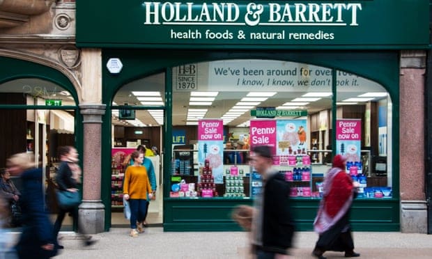 Holland & Barrett accused of treating suppliers ‘shabbily’