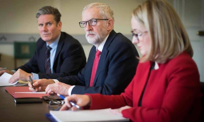 The Latest: Labour Rues Lack of Progress in Brexit Talks