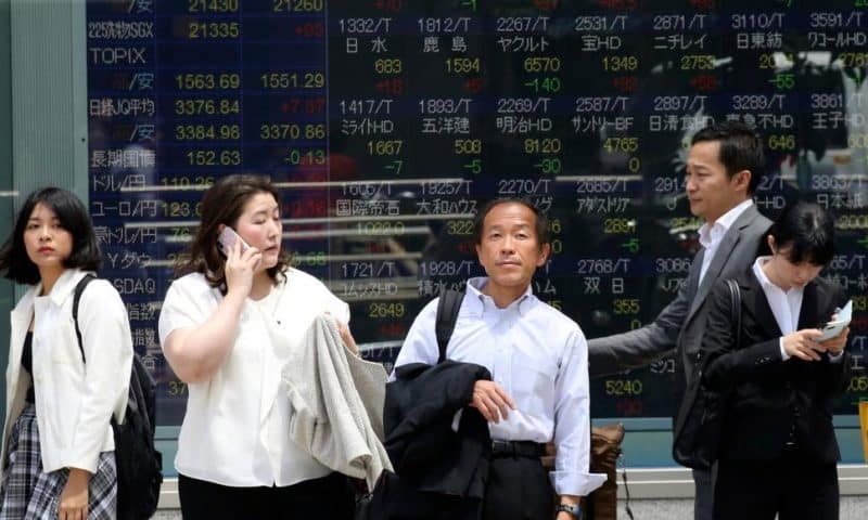 Asian Shares Mixed; Election Results Buoy India, Australia