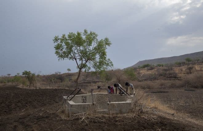 The Indians forced out of their homes by drought