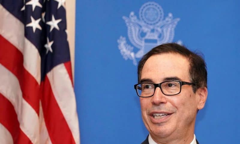 Mnuchin to Hold 1-On-1 Chat With PBOC Gov. Yi