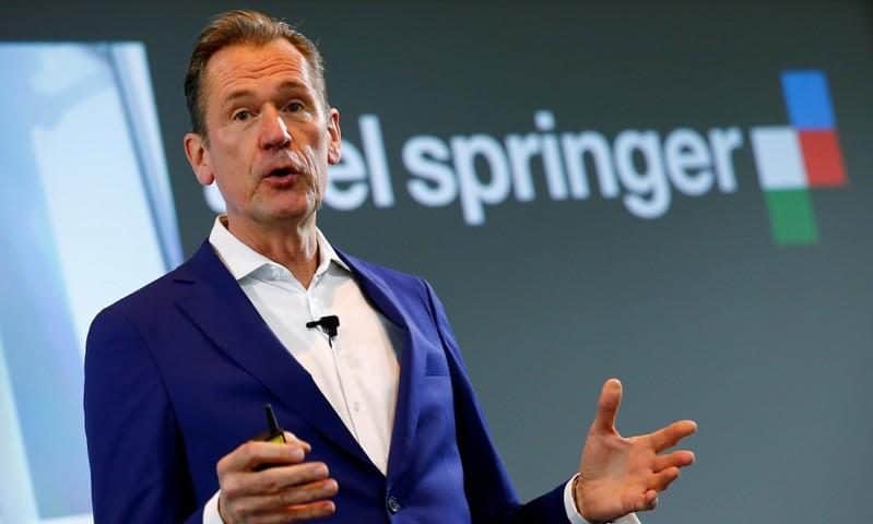 KKR to Take Stake in German Publisher Axel Springer