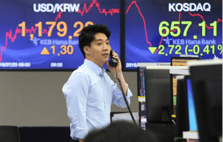 Asian Shares Higher, Korean Kospi Dives After Missile Launch