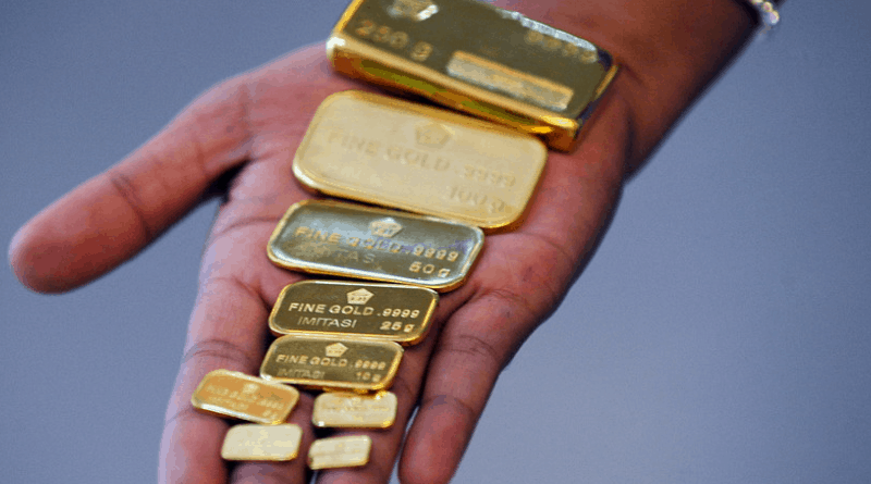 Gold settles higher after first read of U.S. second-quarter GDP