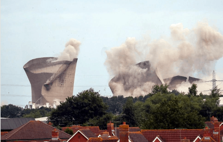 Demolition Levels UK Power Plant Once Named a Top Eyesore