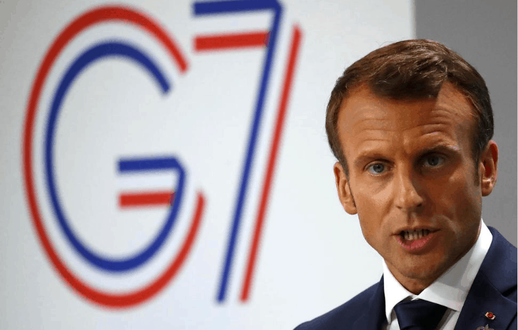 Macron Calls Amazon an Issue for Whole Planet