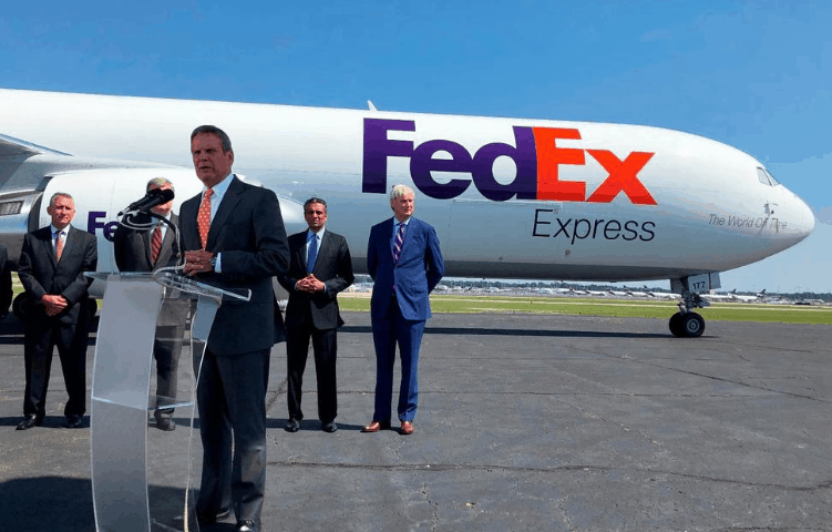 fedex says delivery by end of day