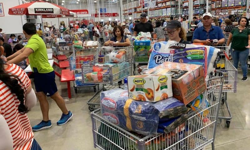 US Consumer Prices up Slight 0.1% in August but Core Higher