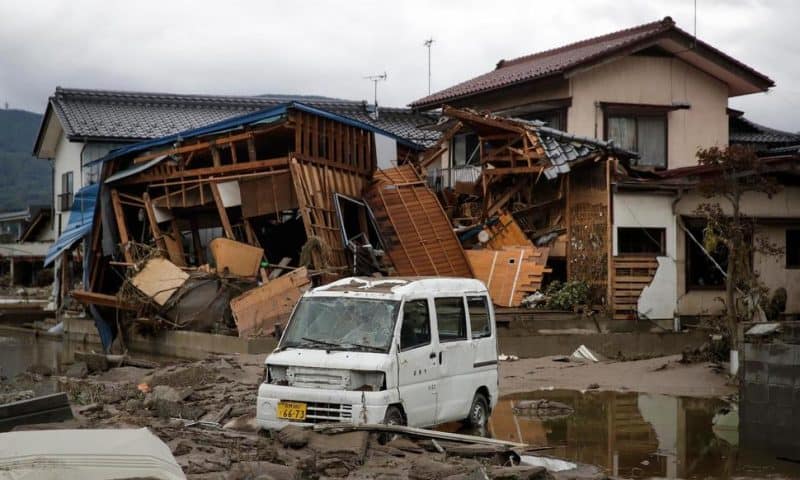 Flooded Bullet Trains Show Japan’s Risks From Disasters