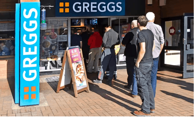 Greggs to stockpile bacon and tuna to avert Brexit shortages