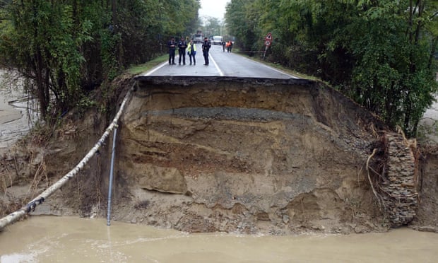 Storms in France, Greece and Italy leave ‘biblical destruction’