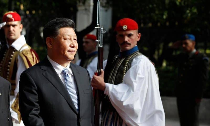 China’s Xi on Investment Drive in EU Member Greece