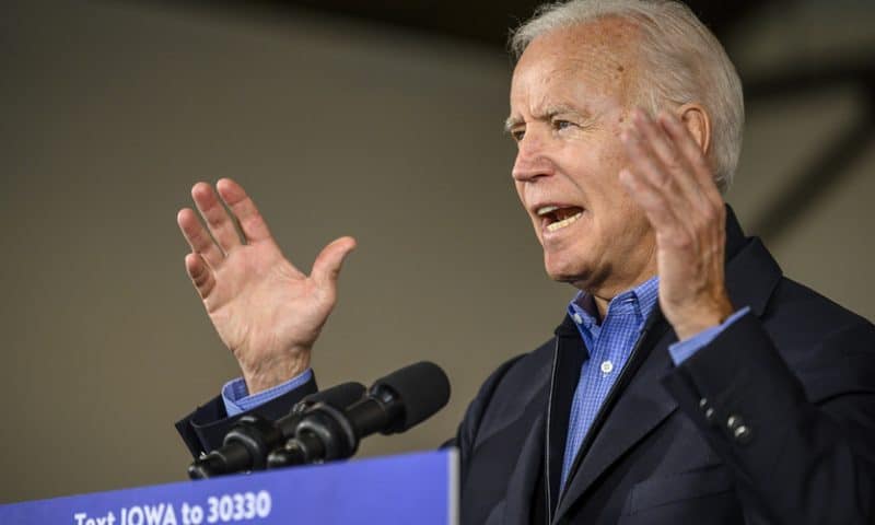 Biden heads to Iowa looking for a rebound in key state