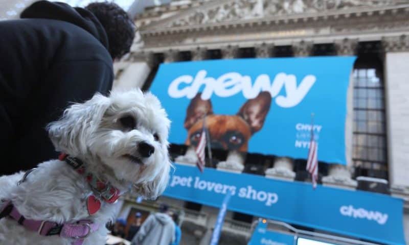 Equities Analysts Cut Earnings Estimates for Chewy Inc (NYSE:CHWY)