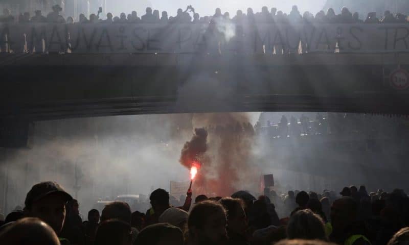 France Sees More Nationwide Protests of Pension Changes