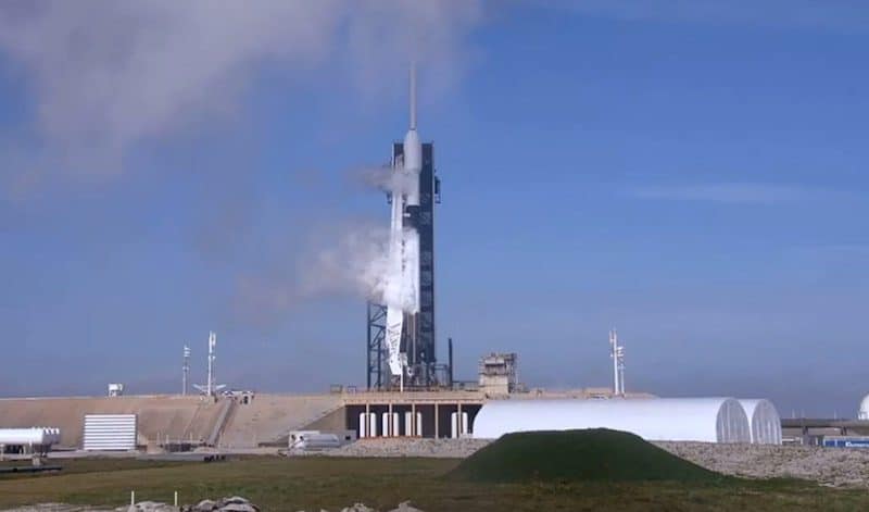 SpaceX launch aborted in final second before liftoff