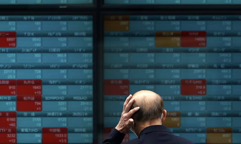 Asian markets slide after U.S. oil futures plunge