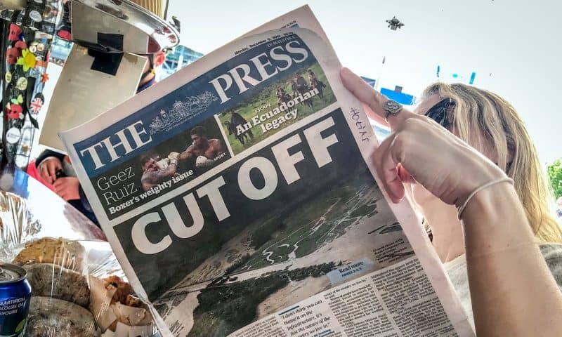 One of New Zealand’s biggest news companies just sold for $1