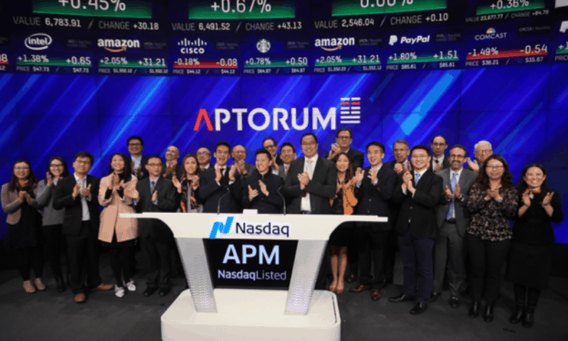 Aptorum Group Becomes the First Nasdaq Listed Biopharmaceutical Company Admitted to Trading on Euronext Paris Stock Exchange Under the Ticker Symbol APM