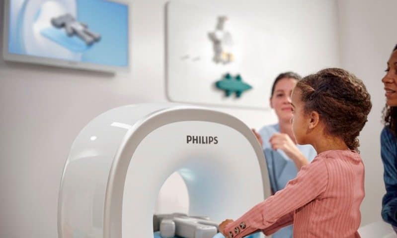 Philips makes the scanner a playground to ease children through a scary MRI