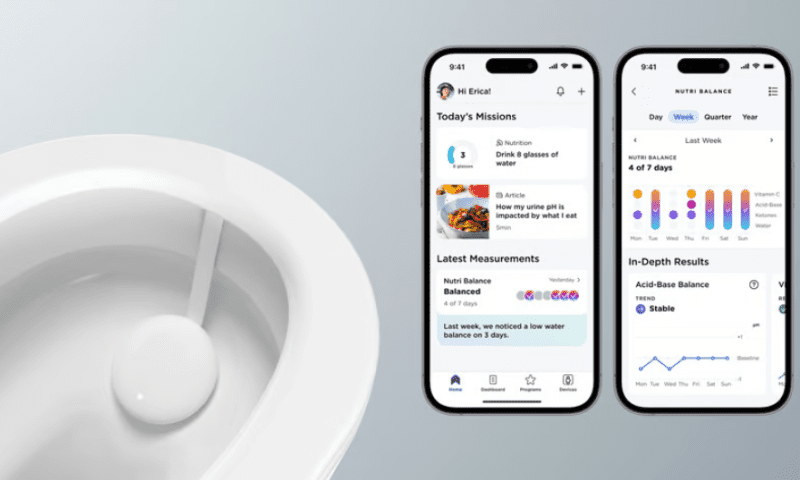 ‘Easy as 1, 2, Pee’ — Withings’ smart scanner puts a urology lab in your toilet bowl