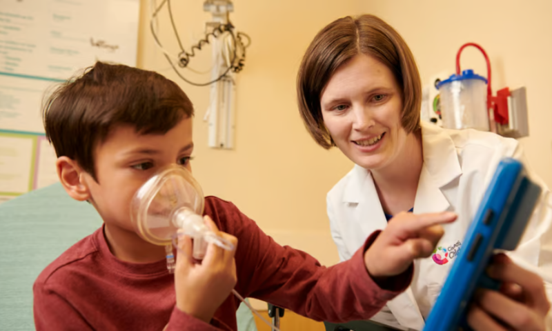 Breathing-controlled video game helps calm children during anesthesia delivery