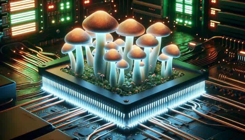 Mushrooms show promise as memory chips for future computers