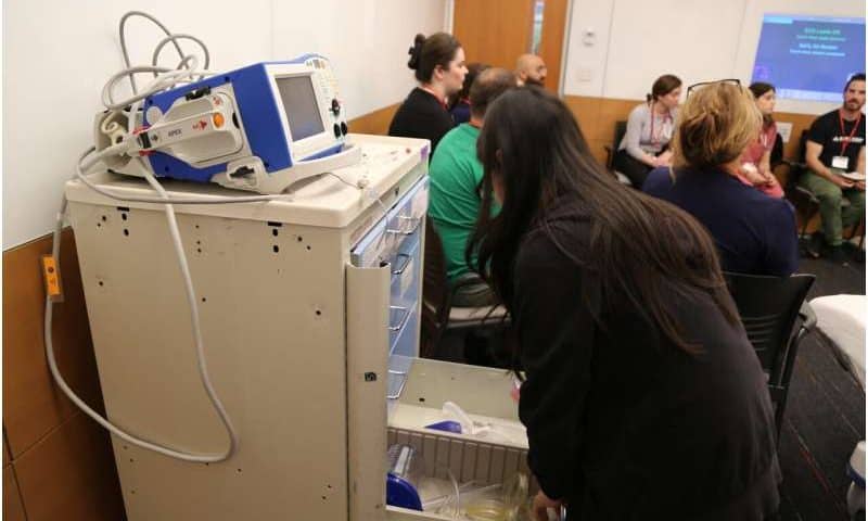 Robotic medical crash cart eases workload for health care teams