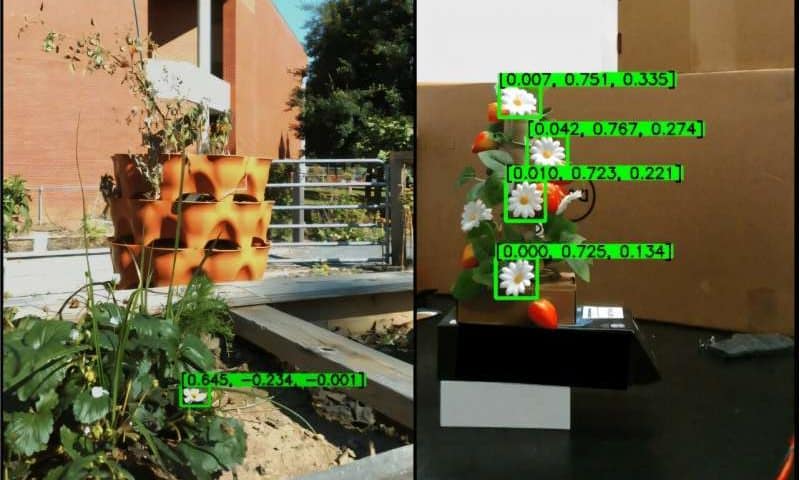 Robot pollinator uses computer vision to shake flowers and boost indoor farm yields