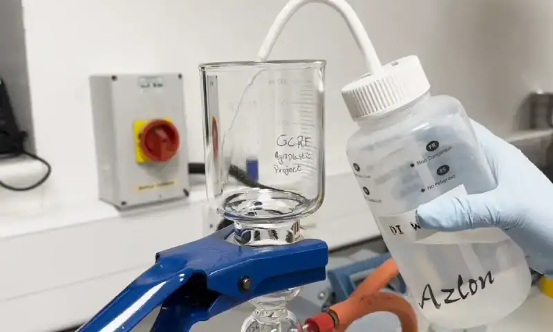 Low-cost method could standardize microplastic extraction from soils worldwide