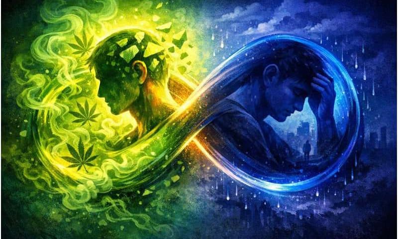 Large study finds a strong link between depression and problem cannabis use